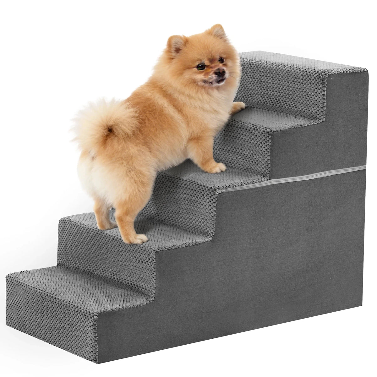 JHK Right Angled Foam Dog Steps Ramp For Small Dogs The Pet & Home Store