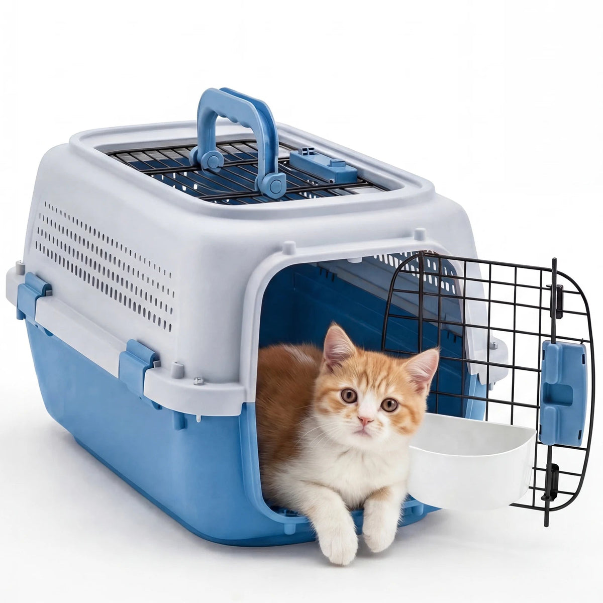 Heavy Duty Dual Entry Pet Carrier Crate For Small Dogs The Pet & Home Store