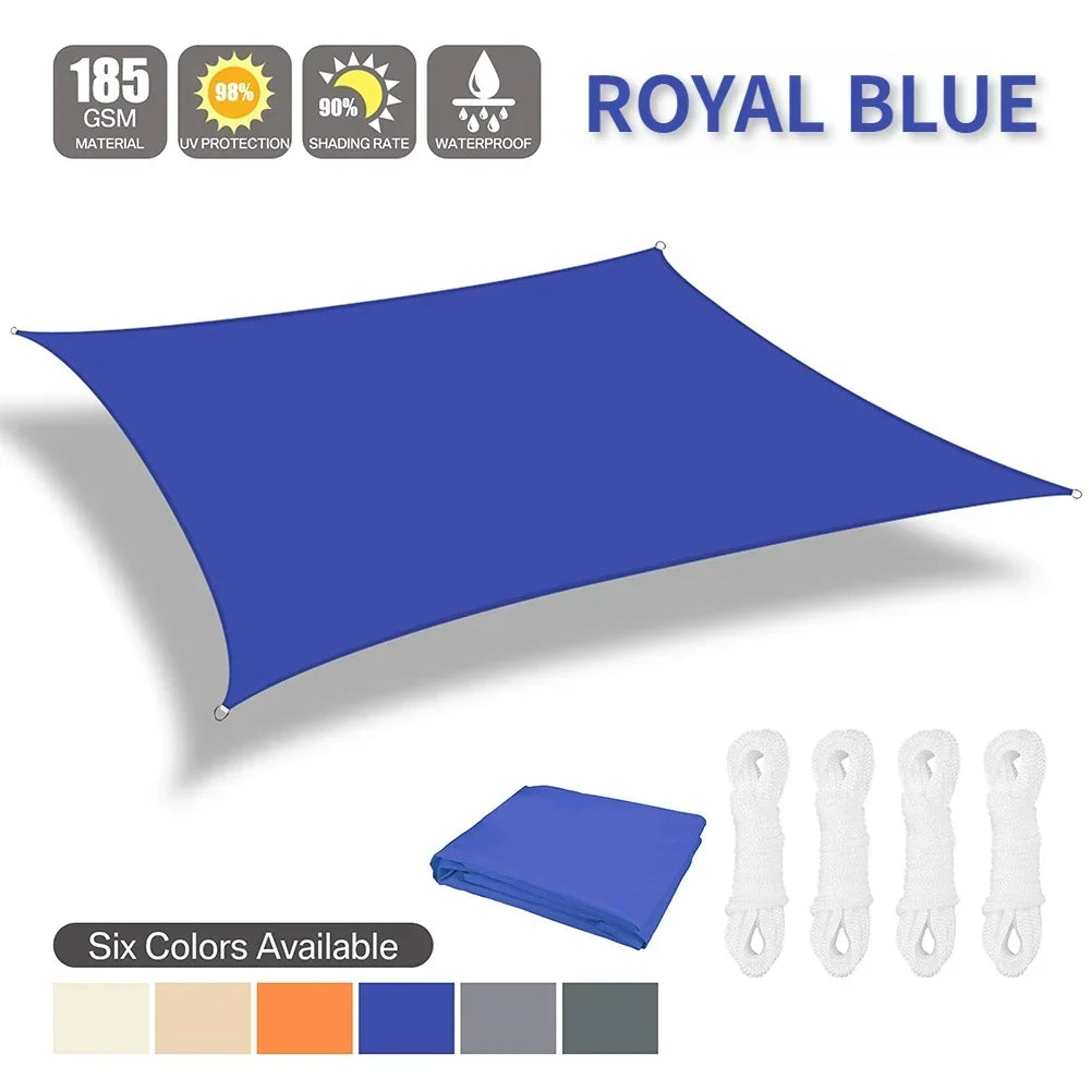 Waterproof Shade Sail Sun Shelter For Outdoor Patio Canopy The Pet & Home Store