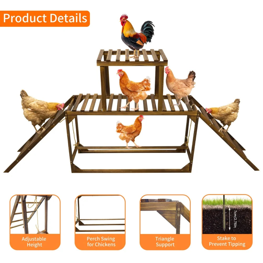 Wood Chicken Perch Coop The Pet & Home Store