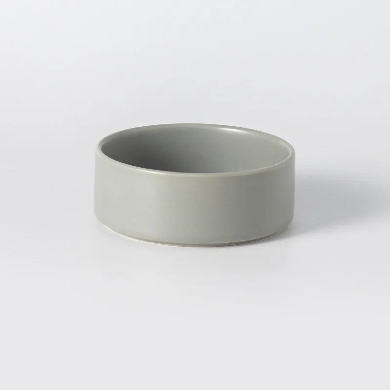Elevated Double Pet Bowl Feeder For Cats And Dogs Ceramic
