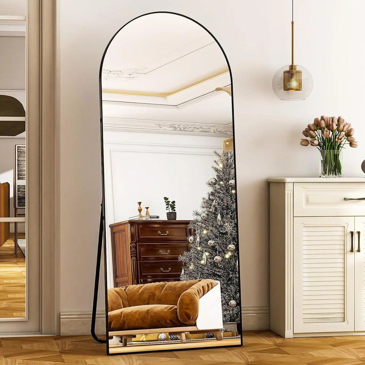 HARRITPURE Full Body Mirror With Aluminum Frame Floor The Pet & Home Store