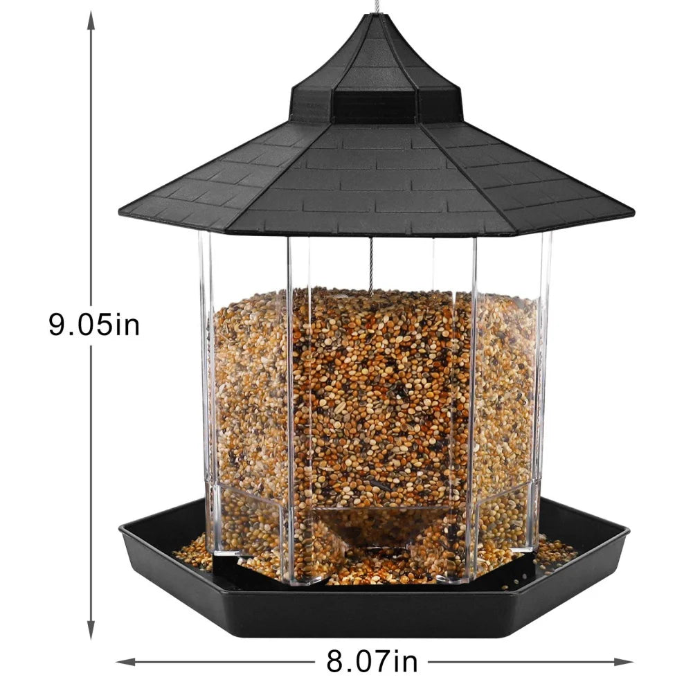 Rust Proof Hanging Bird Feeder Squirrel Proof Cardinal Wildlife Feeder