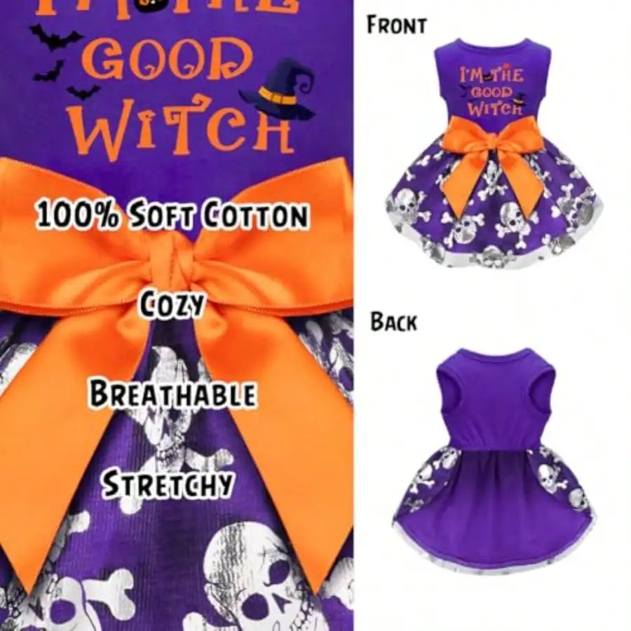 Halloween Skull Dress for Dogs The Pet & Home Store
