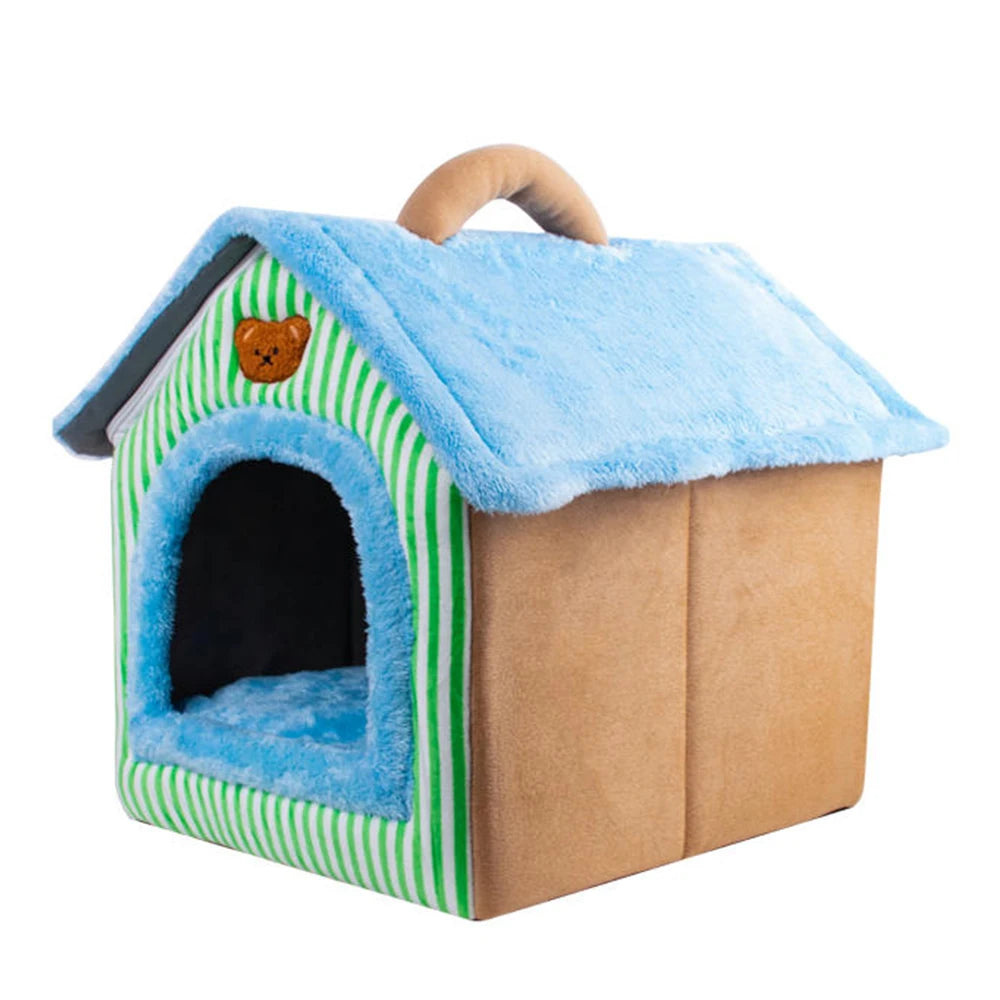 Foldable Pet House With Removable Washable Cover For Pets The Pet & Home Store