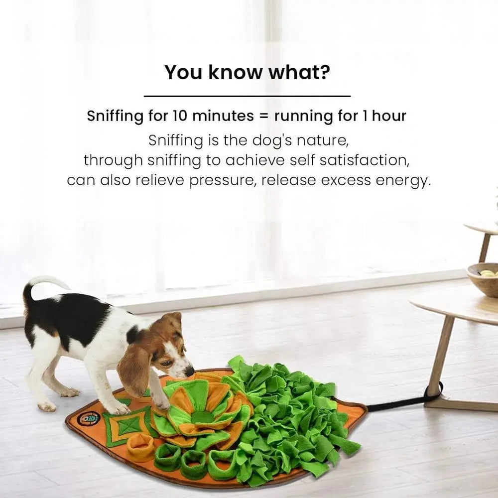 Snule Mat for Dogs, Dog Cats Nosework Feeding Mat, Pet Interactive Dog Puzzle Toys Encourages Natural Foraging Skills or Trainin The Pet & Home Store