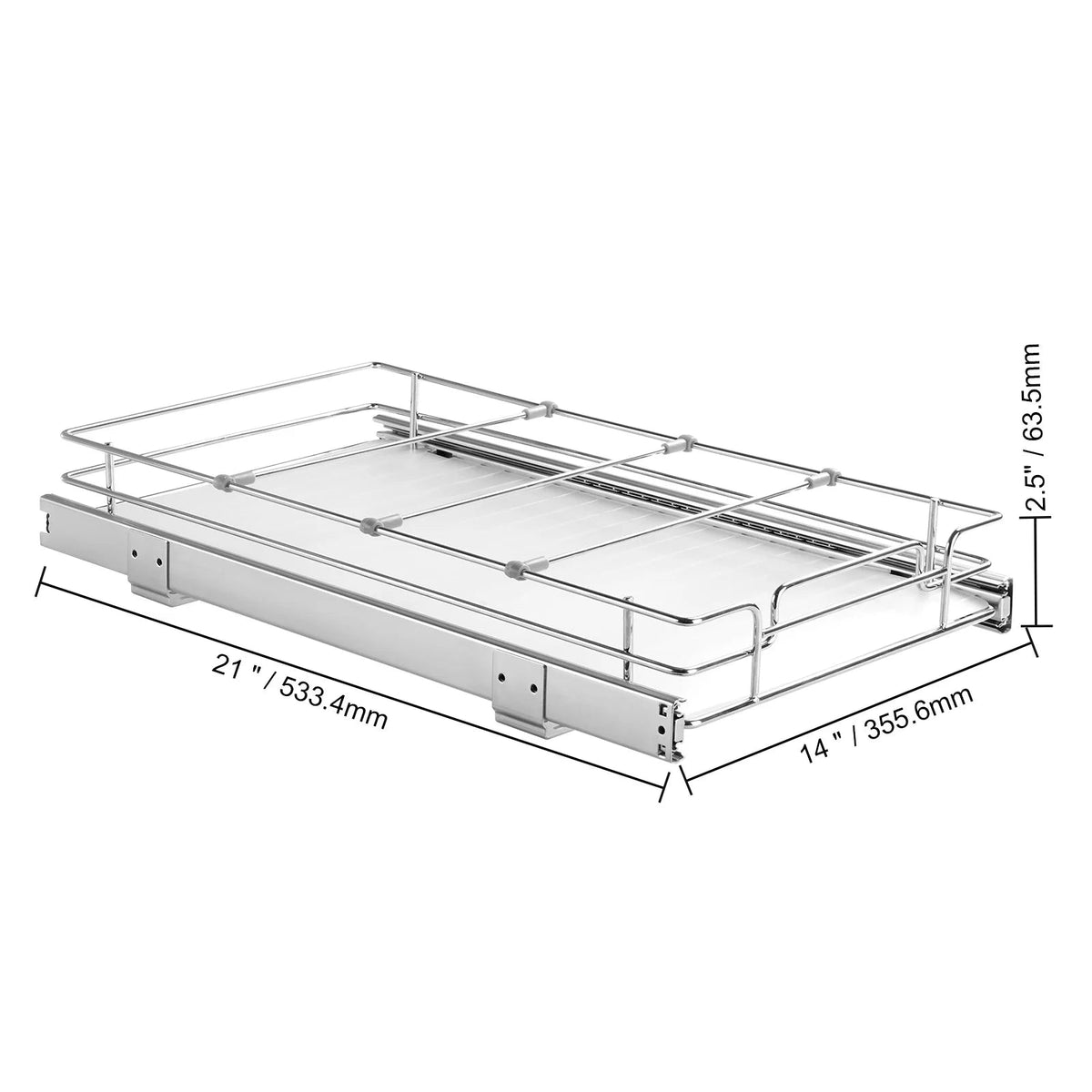 SucceBuy Pull Out Cabinet Organizer For Kitchen Storage The Pet & Home Store
