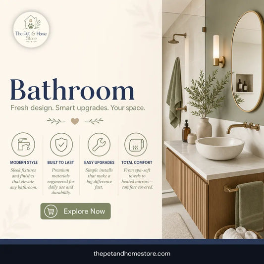 Transform Your Bathroom Into a Calm, Clean Sanctuary for You and Your Pet The Pet & Home Store