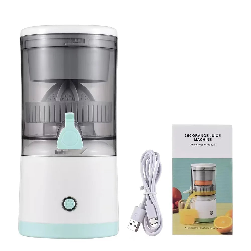 Portable USB Rechargeable Citrus Juicer With 150W Motor
