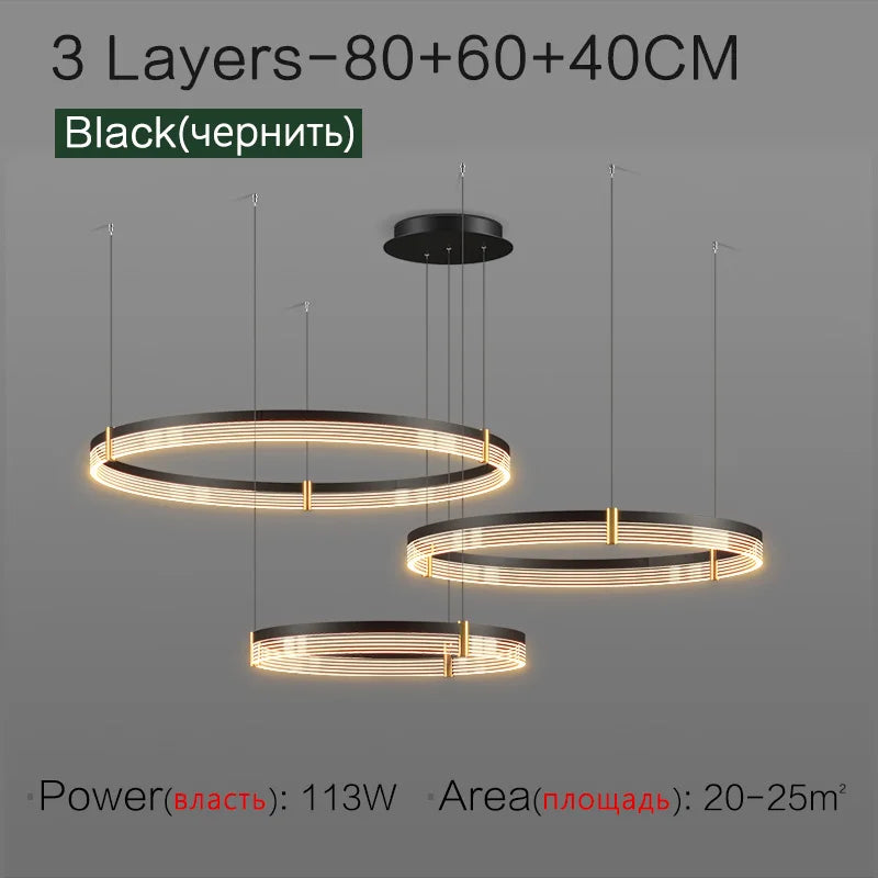 Siltlake Nordic Dining Room Chandelier Pendant Light Modern Led
