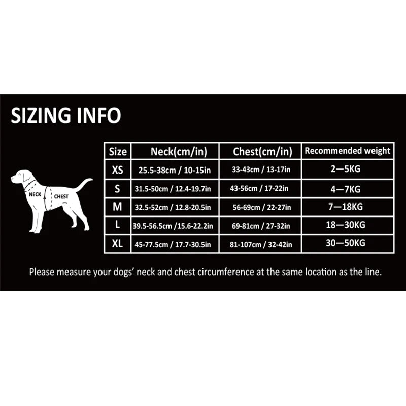 TRUELOVE Reflective No Pull Nylon Dog Harness Adjustable for Walking