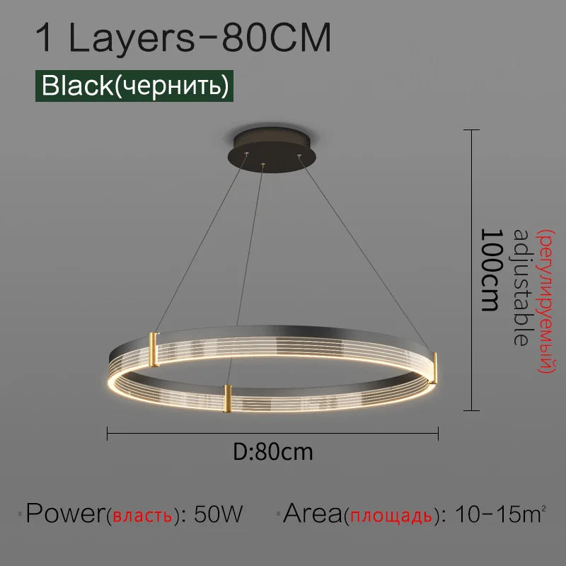 Siltlake Nordic Dining Room Chandelier Pendant Light Modern Led