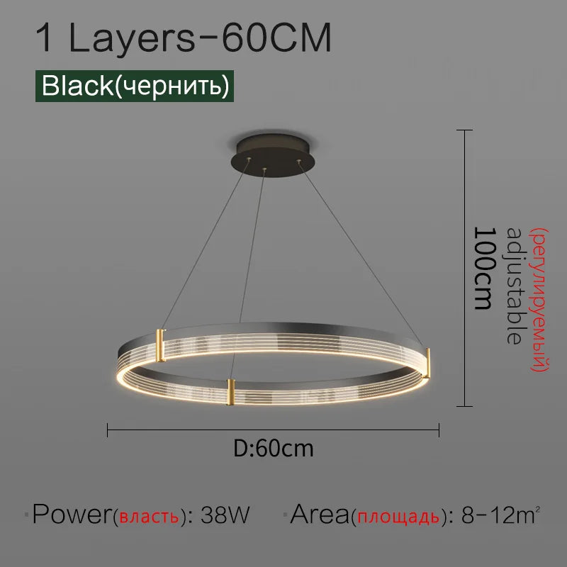 Siltlake Nordic Dining Room Chandelier Pendant Light Modern Led