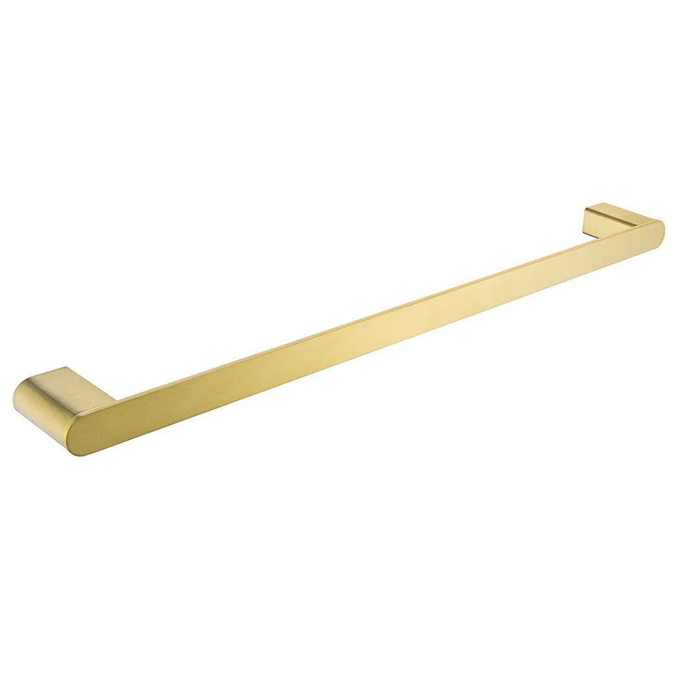 Bagnolux Brushed Stainless Steel Wall Mount Bath Accessory Kit