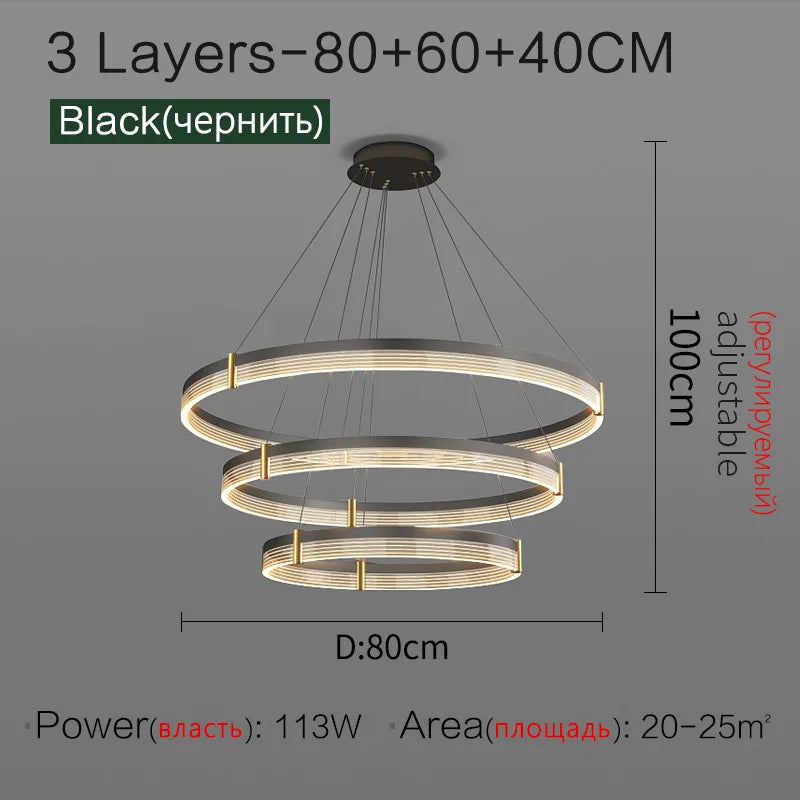 Siltlake Nordic Dining Room Chandelier Pendant Light Modern Led