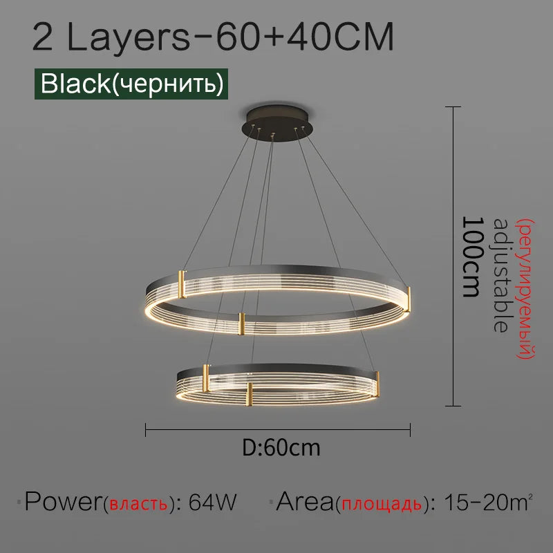 Siltlake Nordic Dining Room Chandelier Pendant Light Modern Led