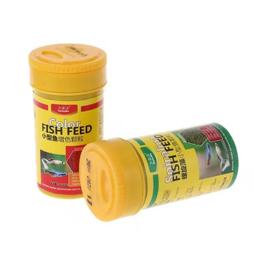 Spirulina Food Granule For Aquarium Fish Nutrition