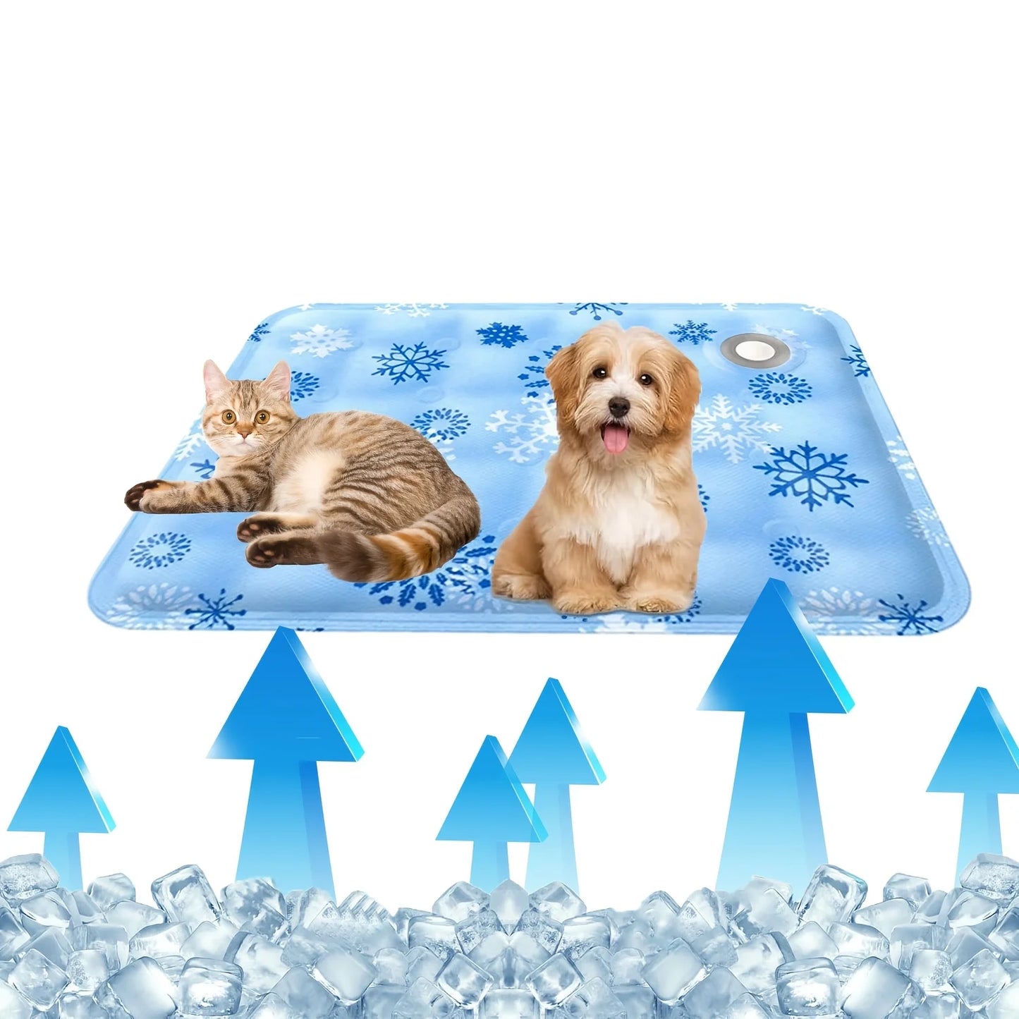 Pet Summer Self-Cooling Pad For Dogs And Cats, Easy Cleaning