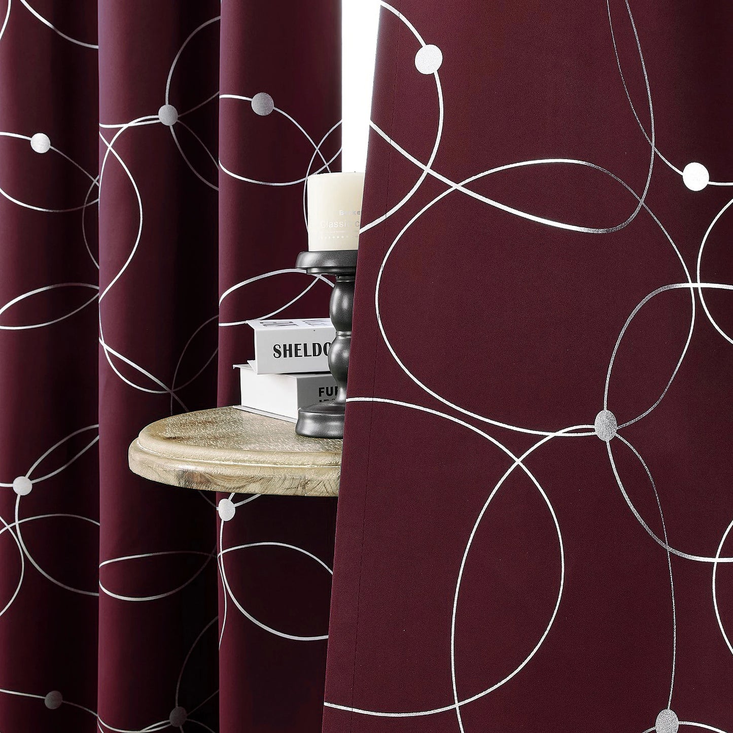 Blackout Curtains Grommet Thermal Insulated Room Darkening 4 Pack