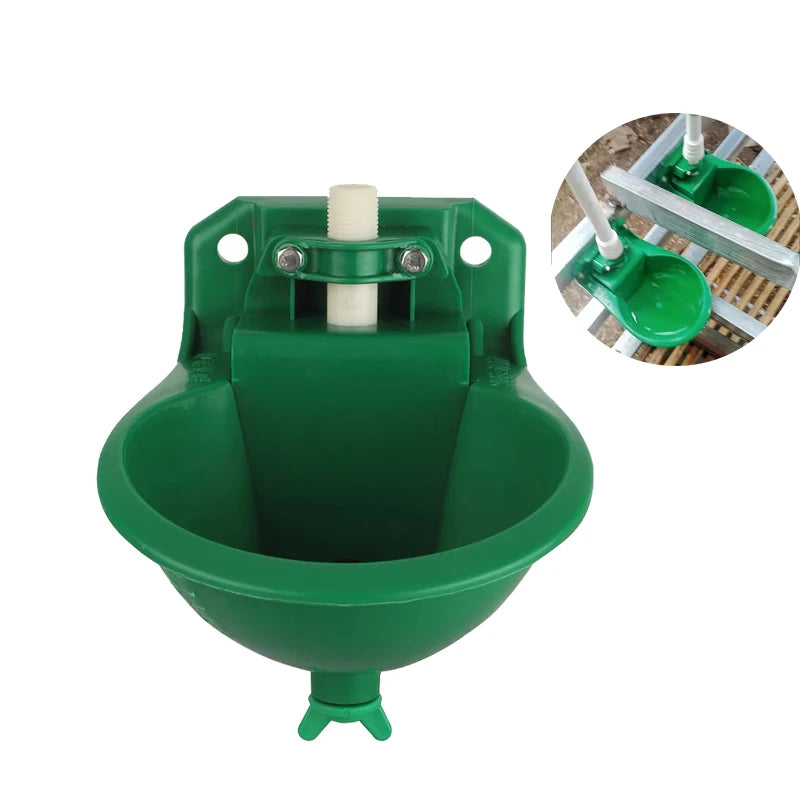 Goat Sheep Water Drinker Bowl With Valve For Livestock