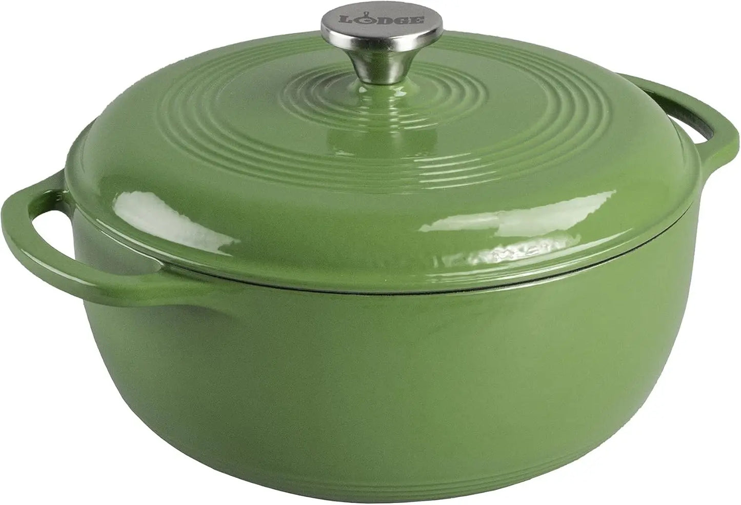 Lodge Enameled Cast Iron Dutch Oven Lid Oven Safe 500F