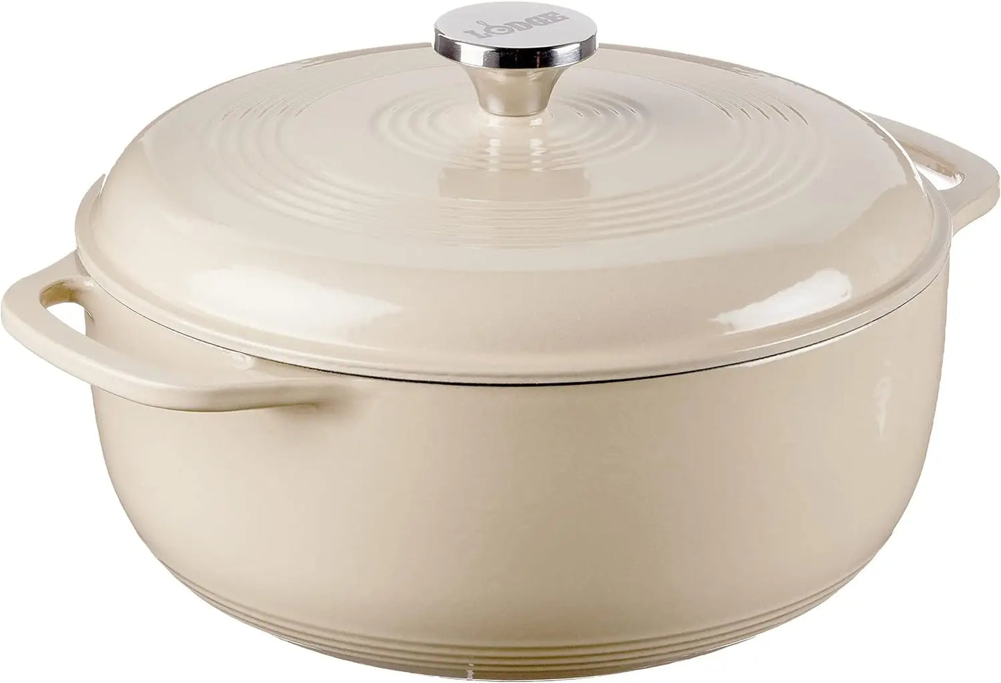 Lodge Enameled Cast Iron Dutch Oven Lid Oven Safe 500F