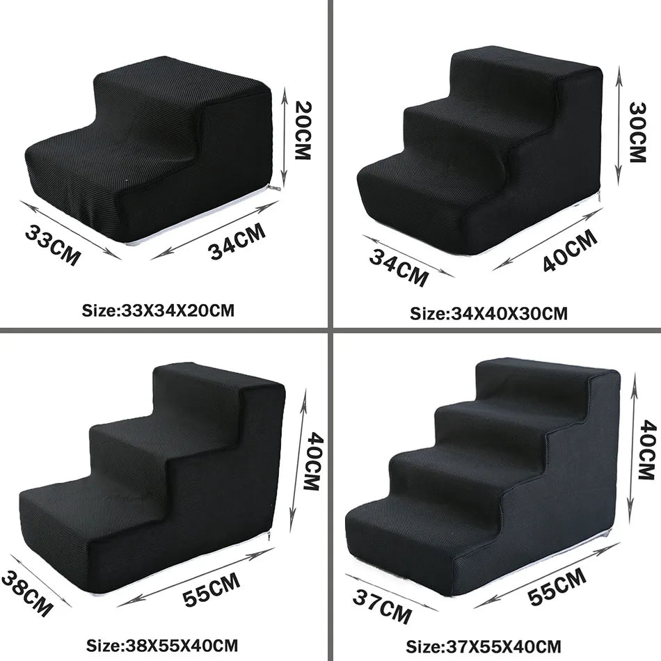 Pet Stairs For Dogs Detachable Two Three Four Step Ladder