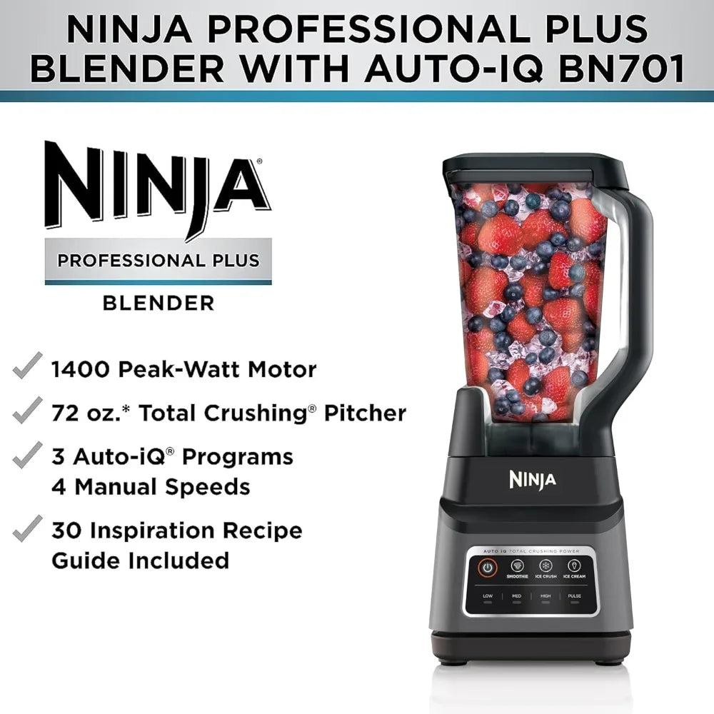 Ninja Professional Plus Blender Max Power For Frozen Drinks