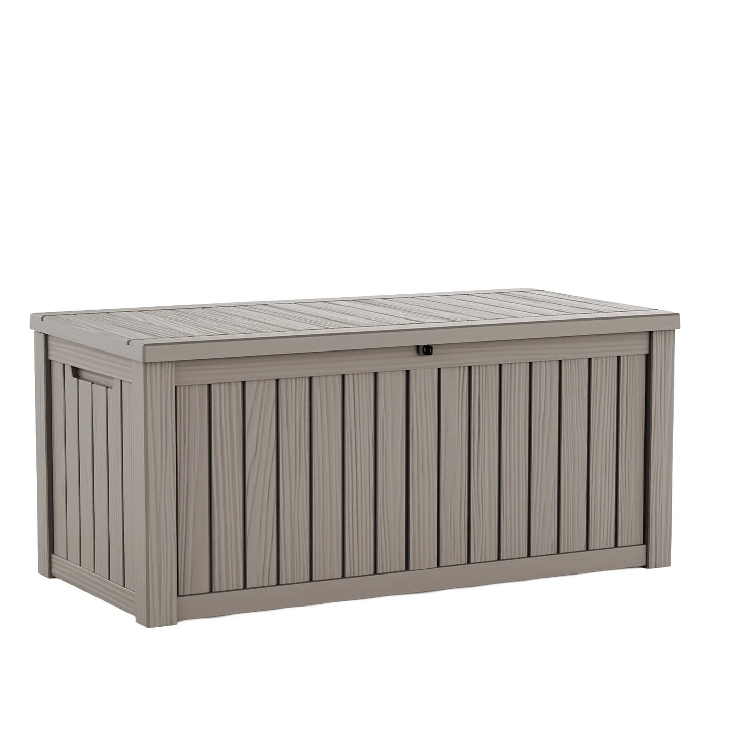 Outdoor Deck Box 120 Gallon Lockable Weatherproof Storage Container