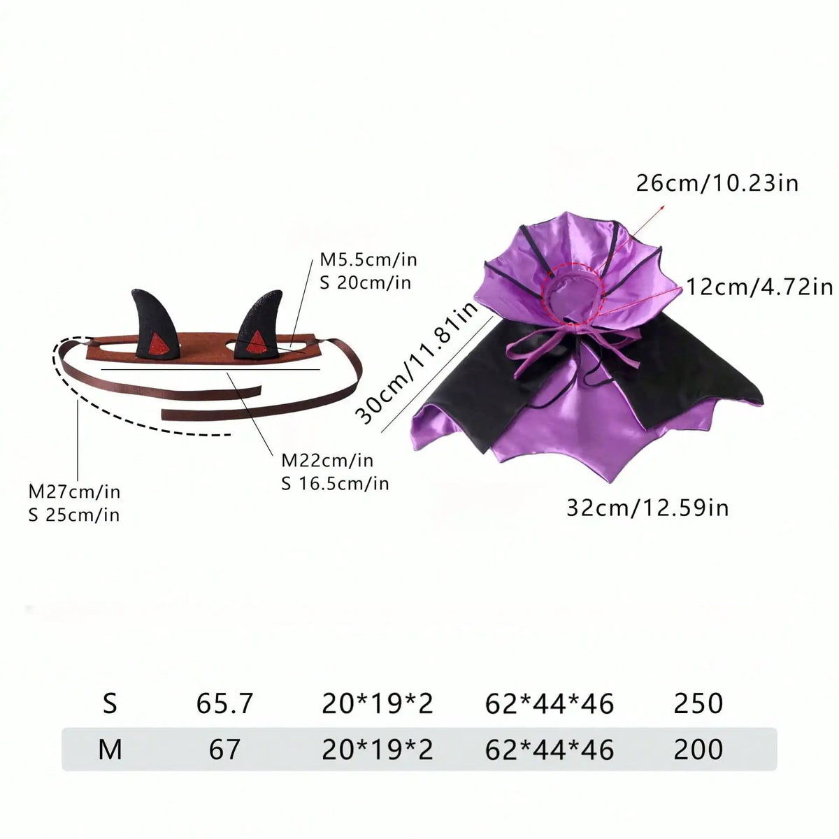 Halloween Bat Pet Cloak for Small Cat or Dog The Pet & Home Store