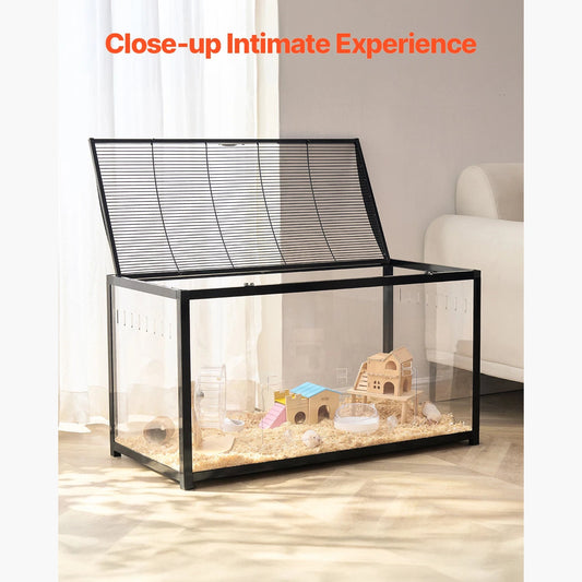 Hamster Cage 360° Viewing Transparent Habitat The Pet & Home Store