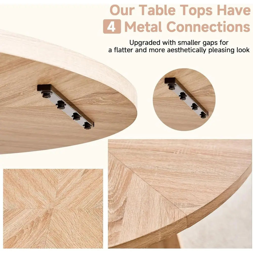 RBXC Five Piece Round Dining Room Table Set With Four Chairs The Pet & Home Store