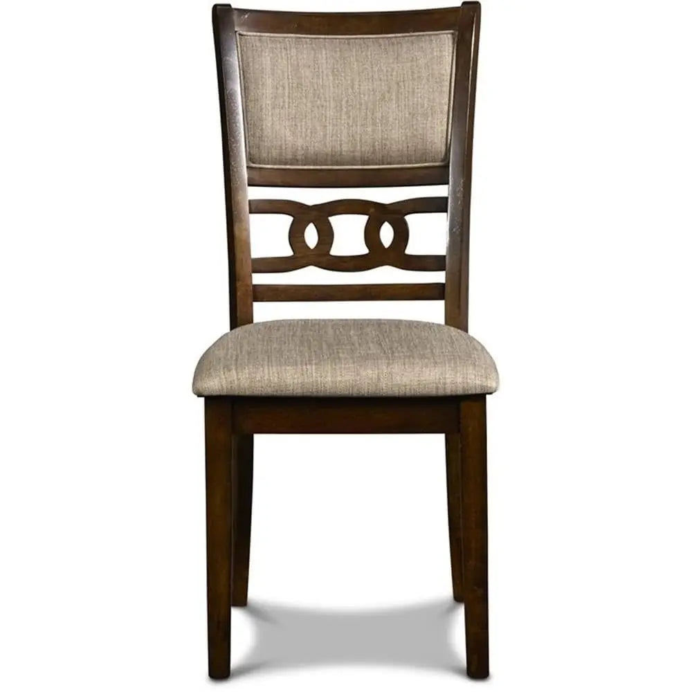 Solid Wood 5-Piece Round Dining Set For Kitchen And Dining