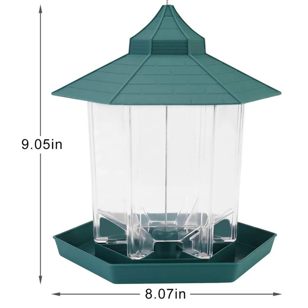 Rust Proof Hanging Bird Feeder Squirrel Proof Cardinal Wildlife Feeder