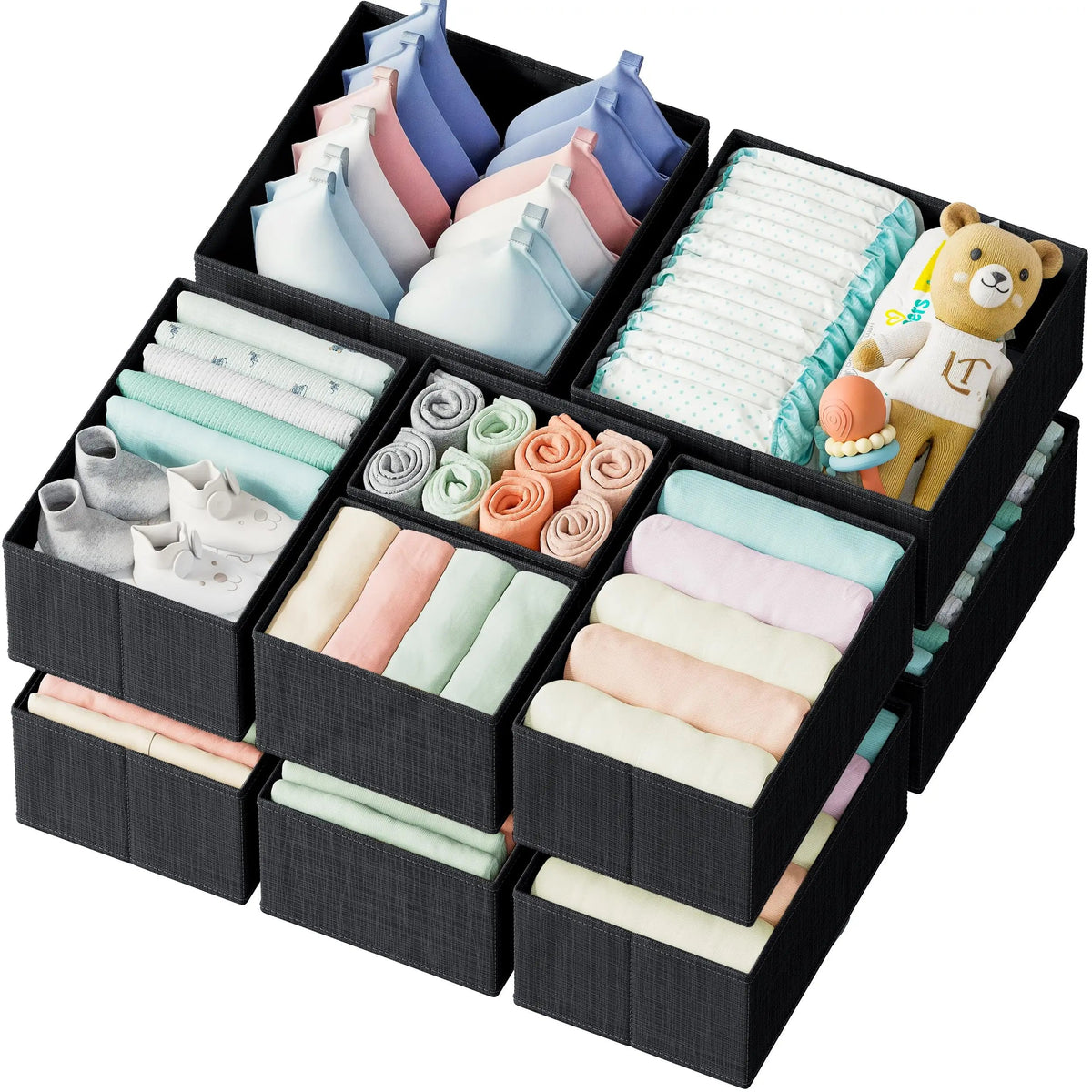 Drawer Organizer Clothes Set of 12 The Pet & Home Store