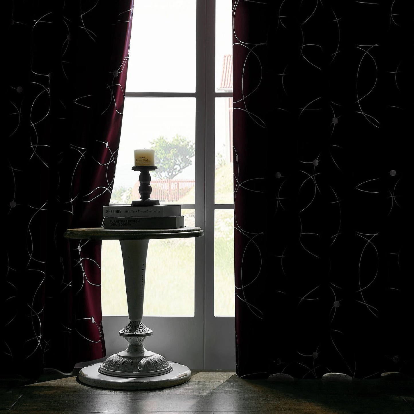 Blackout Curtains Grommet Thermal Insulated Room Darkening 4 Pack
