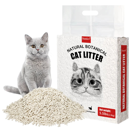 Sumlov Tofu Cat Litter Natural Botanical Dust Free Clumping