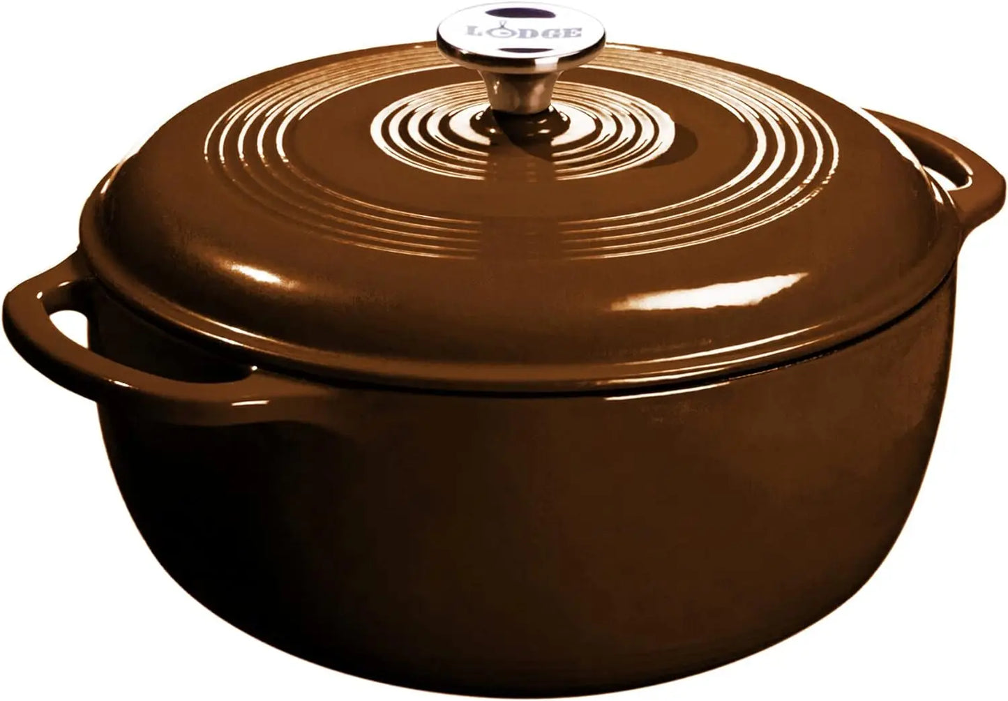 Lodge Enameled Cast Iron Dutch Oven Lid Oven Safe 500F