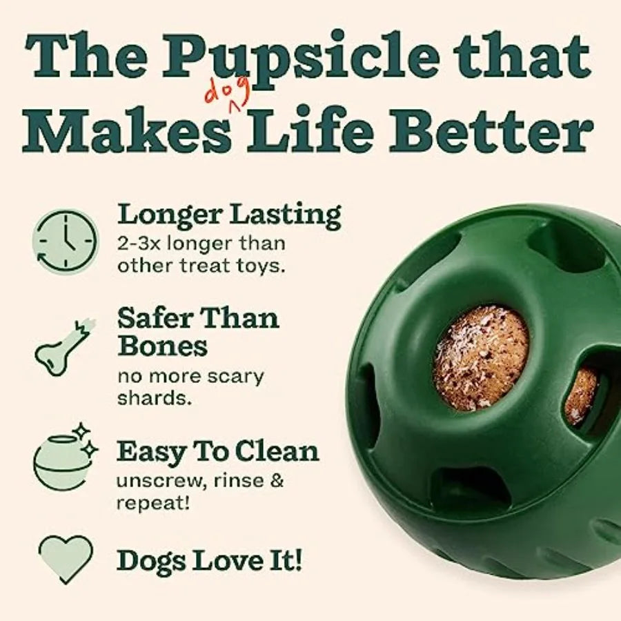 Yao Hui Huang Pupsicle Treat Tray Interactive Dog Toy Mold
