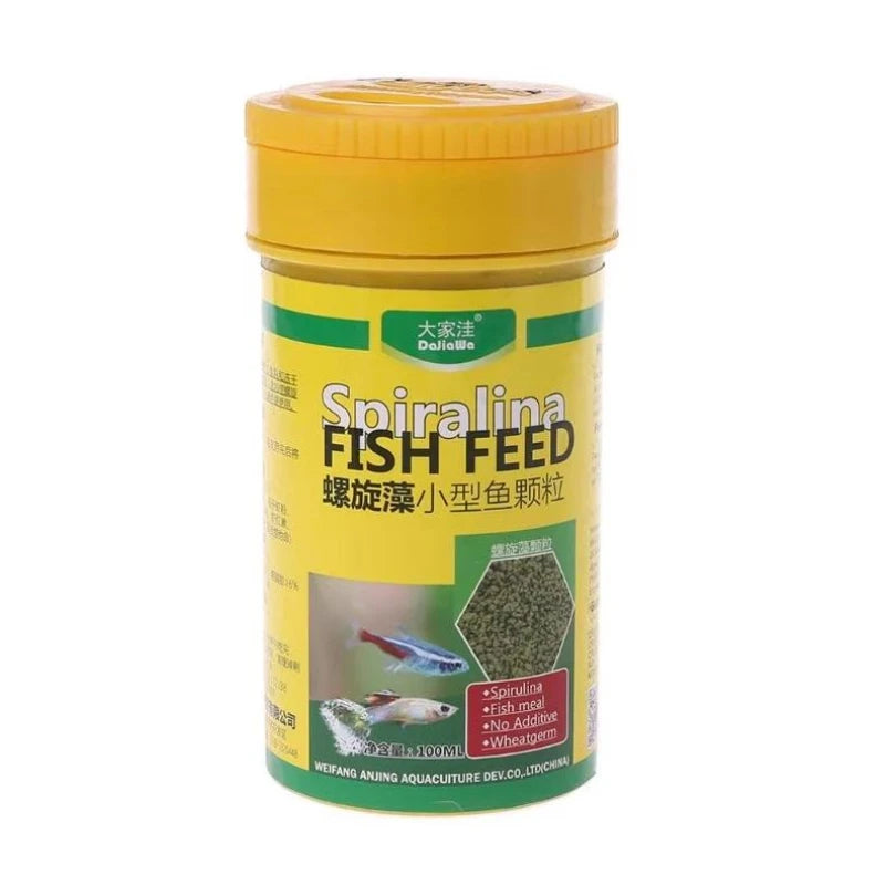 Spirulina Food Granule For Aquarium Fish Nutrition