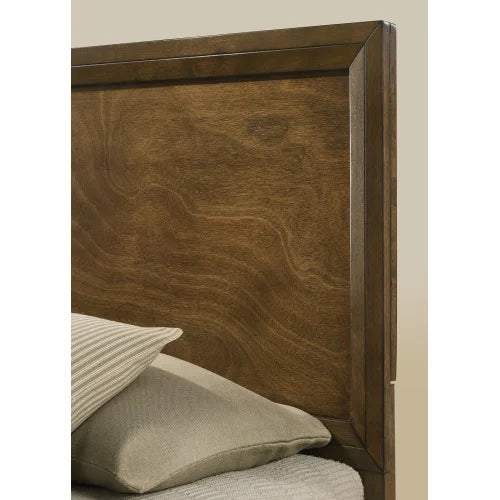 Transitional Style Bedroom Set With Bed And Nightstands