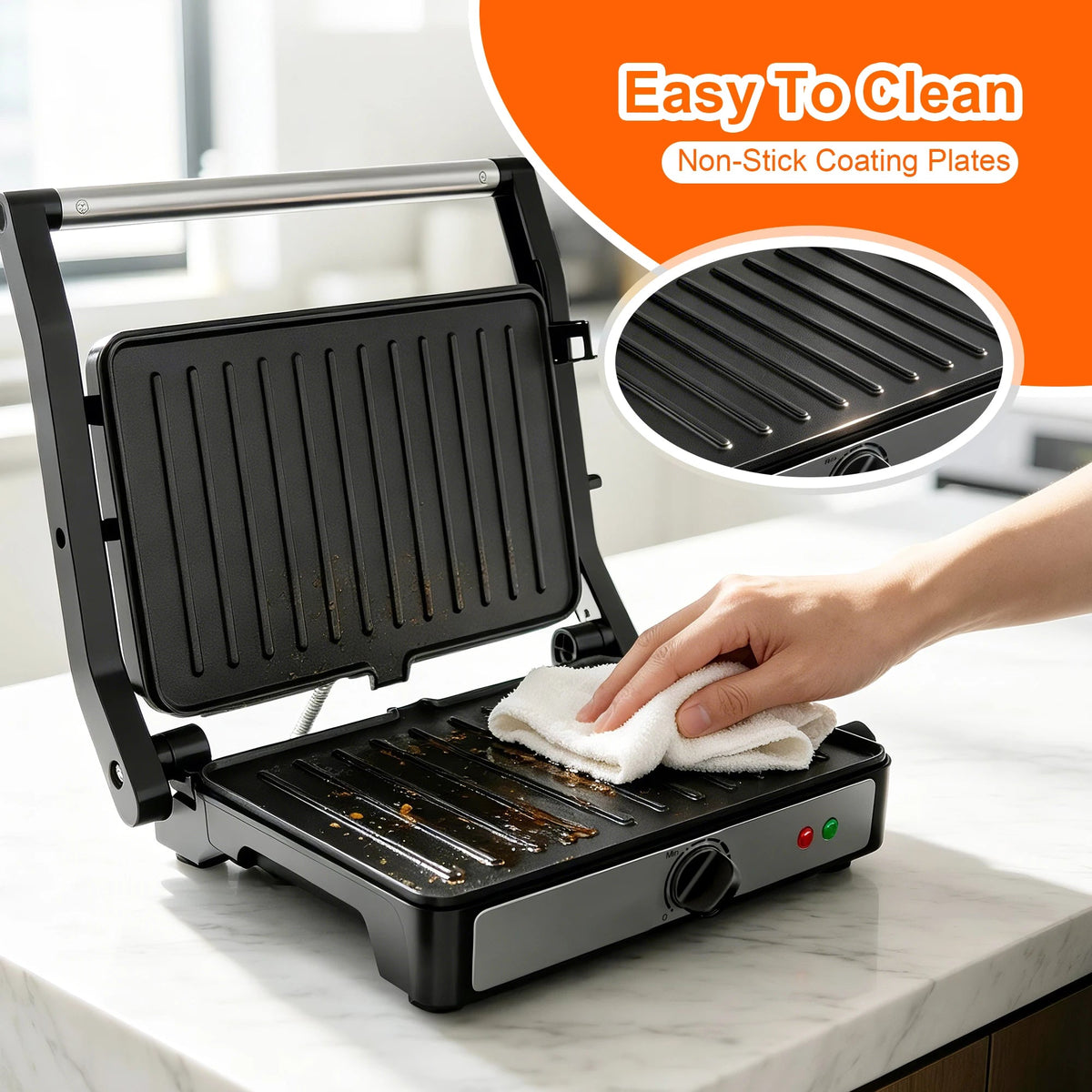 2-Slice Indoor Grill & Panini Press The Pet & Home Store