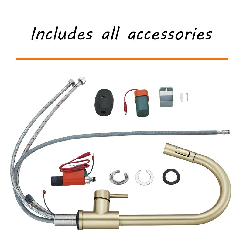 Pull Out Intelligent Touch Kitchen Sink Faucet The Pet & Home Store