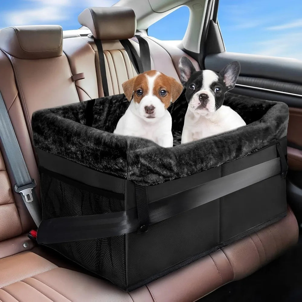 Portable dog height increasing seat - suitable for heavy-duty car seats for small dogs weighing no more than 20 pounds