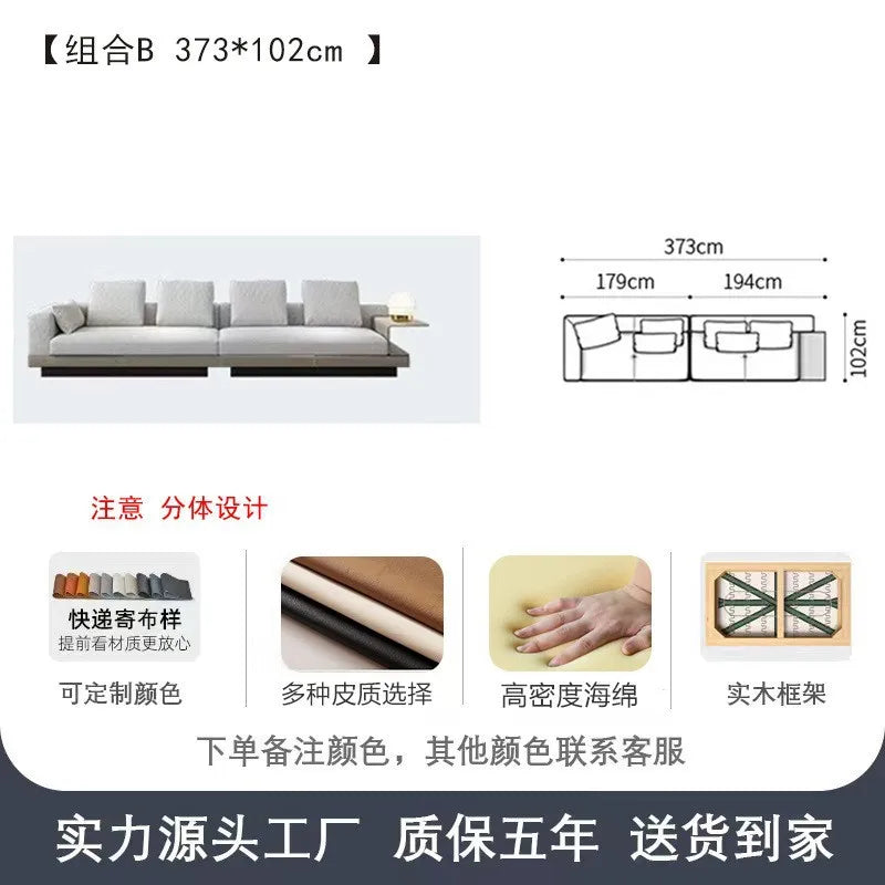Modern Luxury Modular Sofa Set for Living Room Fabric