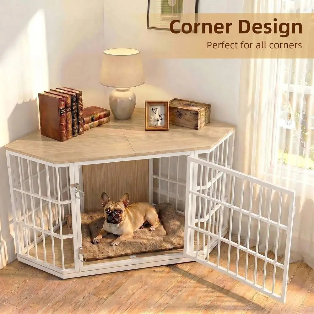 52 Inch Wood Dog Crate Furniture The Pet & Home Store
