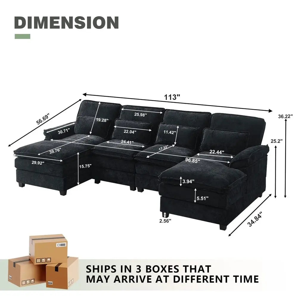 Boucle Cloud Sofa Couch, Modern Deep Seat Boucle loveseat Sofa, Comfy Upholstered Couch with 2 Pillows, Oversized Accent Armcha
