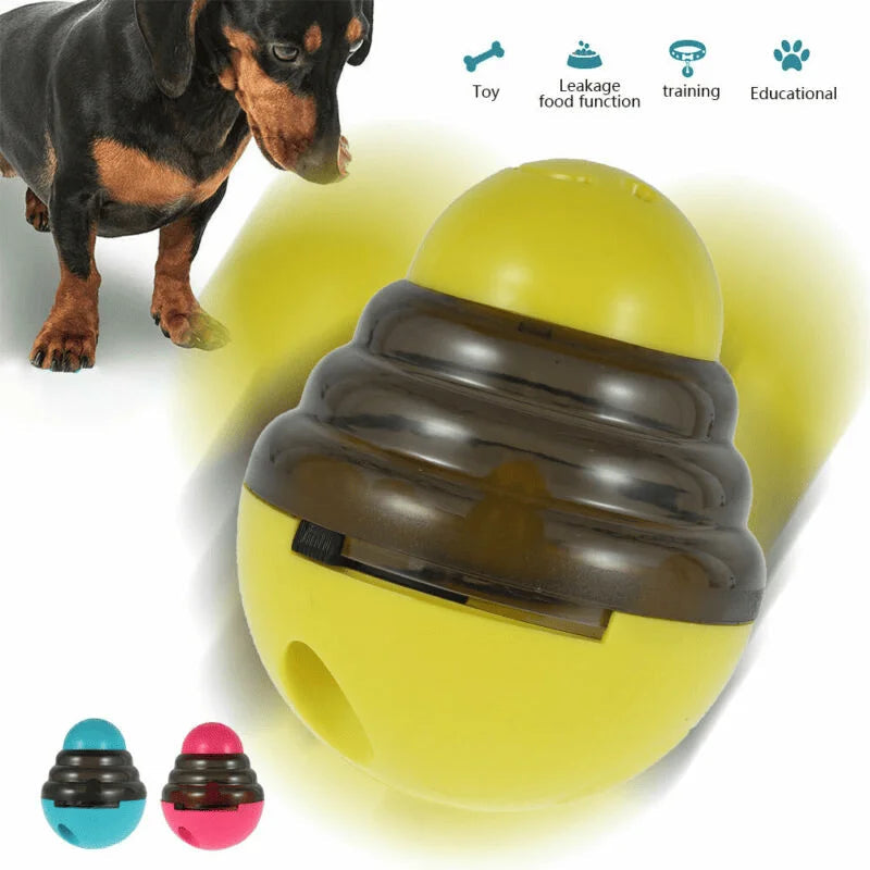 Dog Toys Food Ball Food Dispenser Training Balls Interactive Puppy Cat Slow Feed Pet Tumbler Toy Dogs Puzzle Toys Pet Supplies The Pet & Home Store
