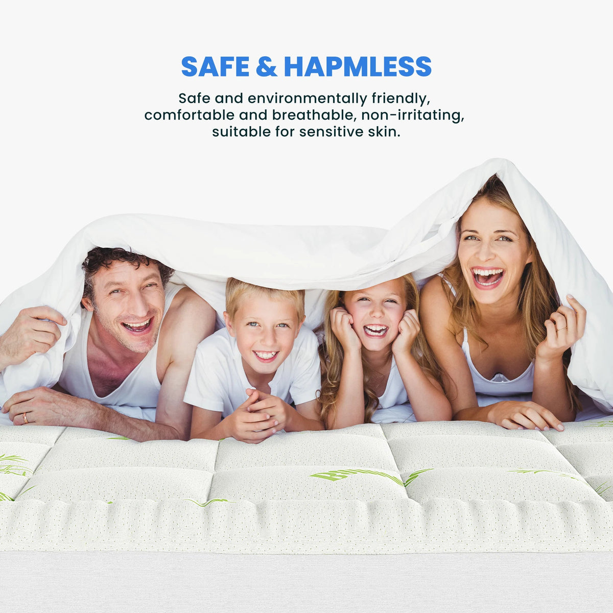 Soft Bamboo Mattress Topper (Various Sizes) The Pet & Home Store