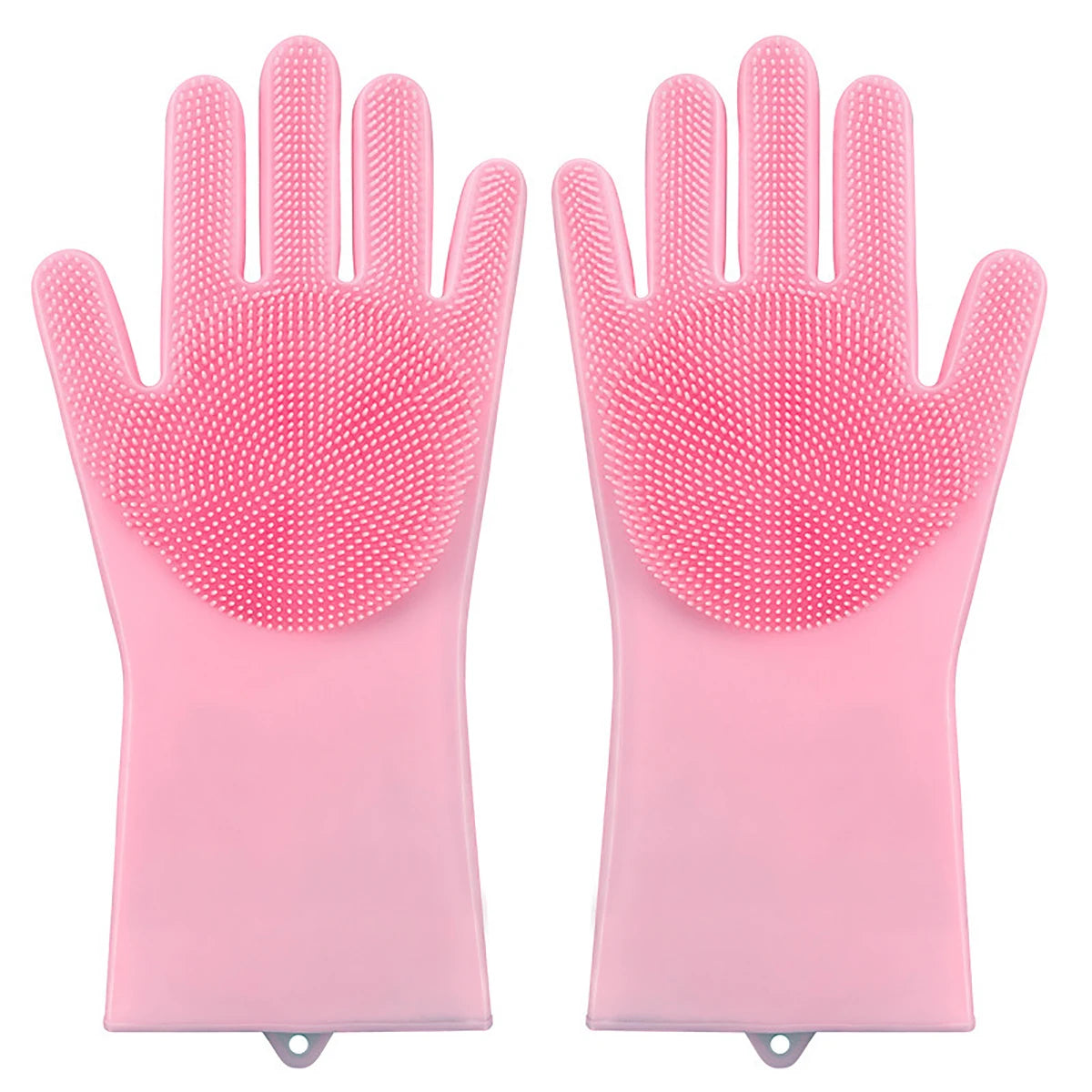 Silicone Pet Grooming Cleaning Gloves For Dogs And Cats